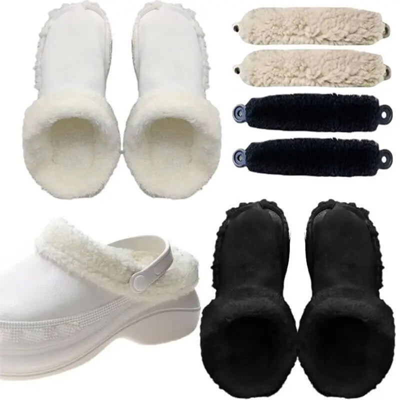 Crocs med fleecefôr