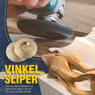 Ståltenner i industrikvalitet Vinkelsliper Poleringspute