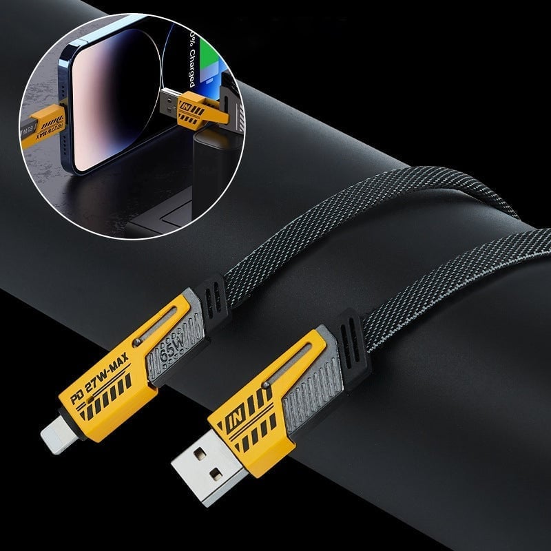 Dobbel USB + Dobbel Type-C 120W hurtigladehode