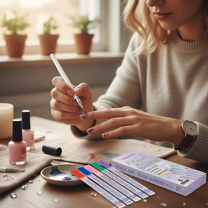 Sale20 - Sett med Neglekunstpenner