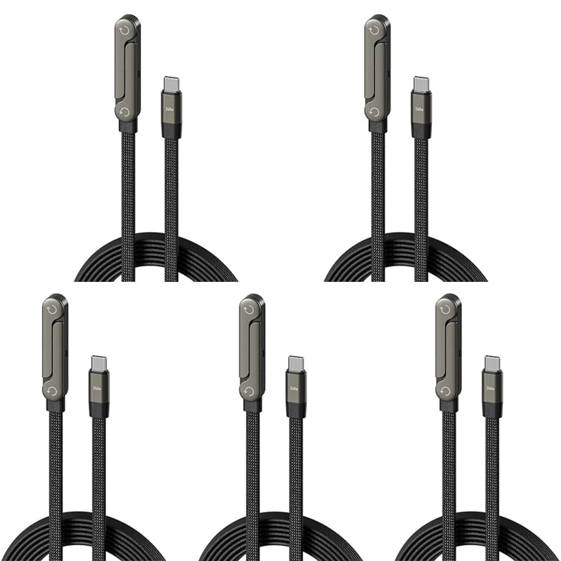 240W hurtigladestativ-datakabel med BendPhone-tilbehør