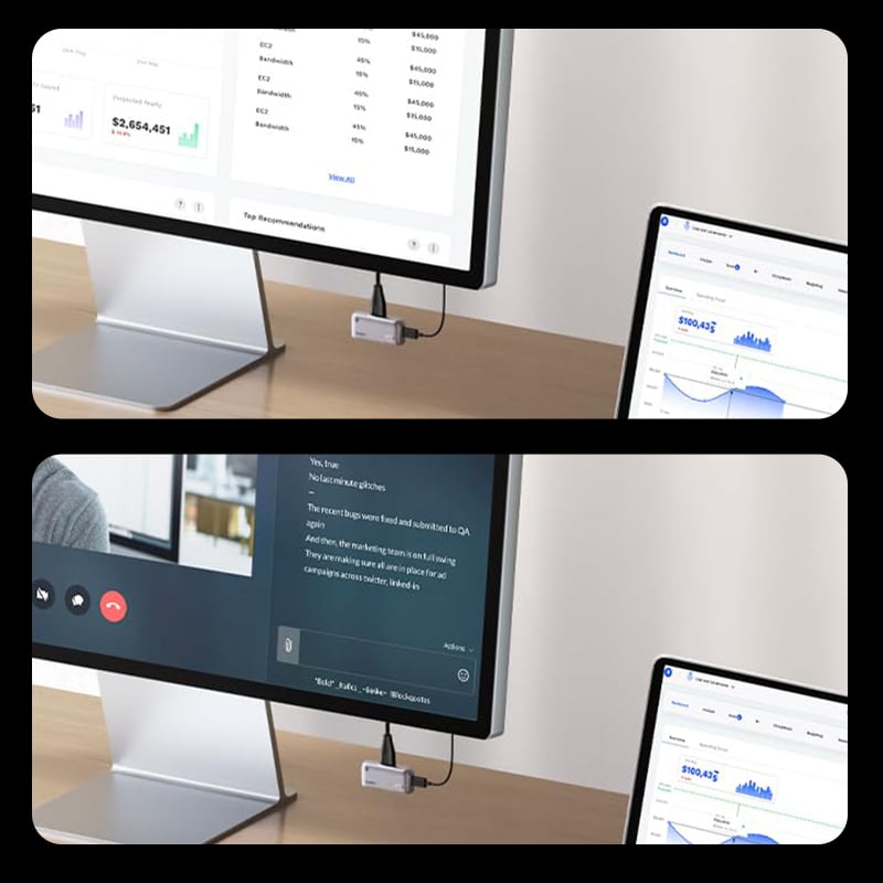 Type-C Trådløs HDMI-Projektor