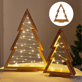 Hjem Juletre-Pynt i Tre