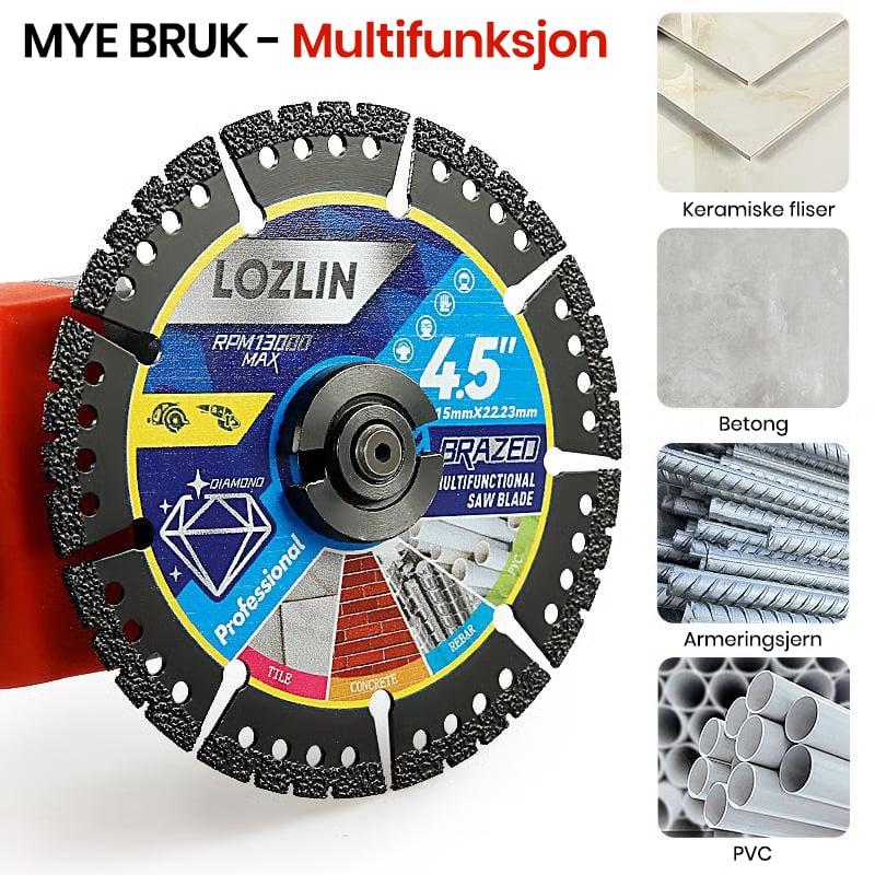 Diamant Multifunksjons Sagblad