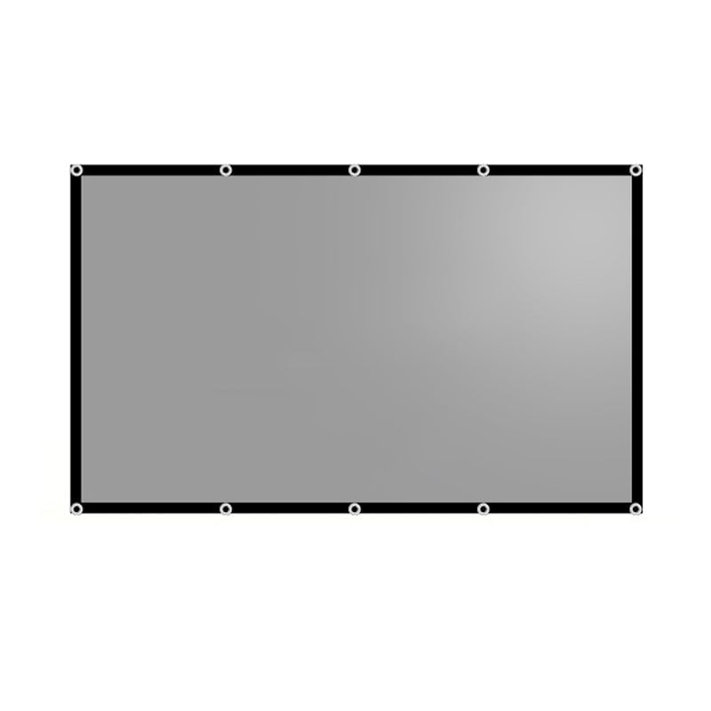 Metallisk Anti-Lys Projektorlerret