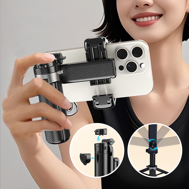 Mini Bærbar Bluetooth-Selfiestang