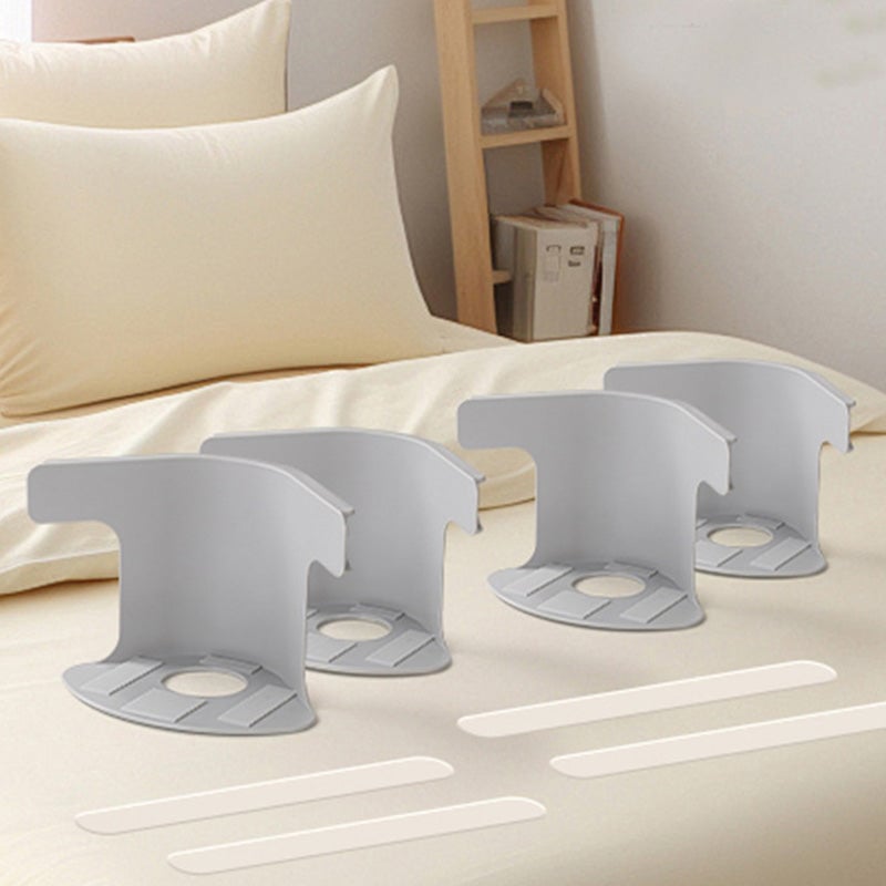 Sklisikre usynlige spenne fire hjørner lakenfeste