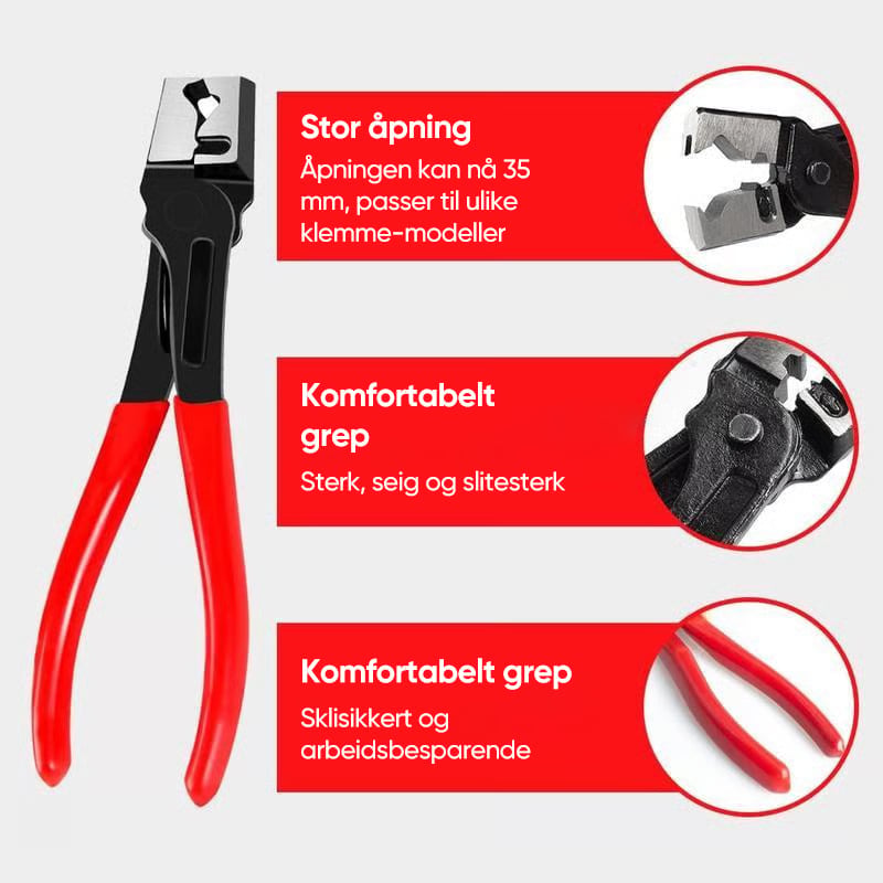 Profesjonelt Slangeklemmesett