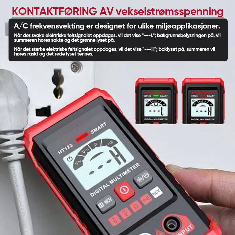 Elektrisk Mål Multimeter
