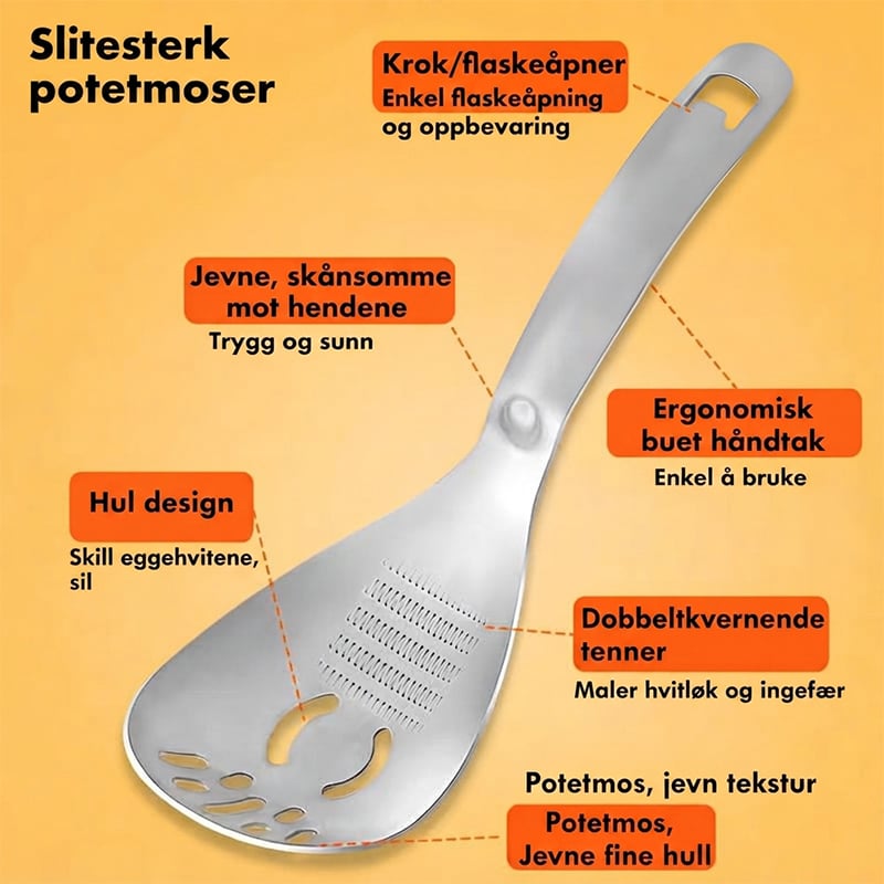 Multifunksjons Kokeskje