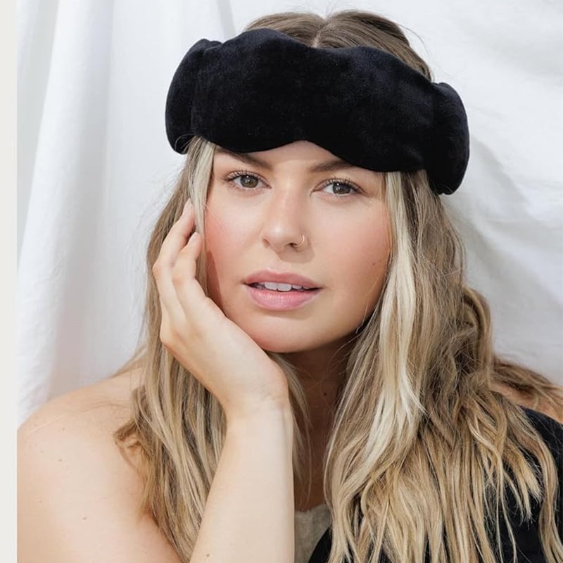 Lysblokkerende komfortabel sove artefakt tyngdekraft øyemaske