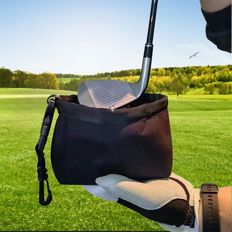 Rengjøringspose for golfkøller og golfballer