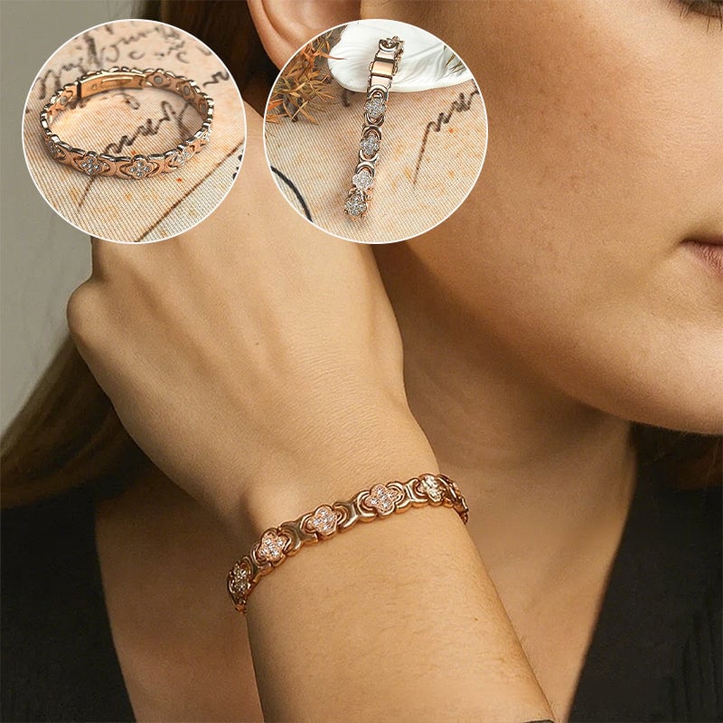 Blomst Kobber Armbånd