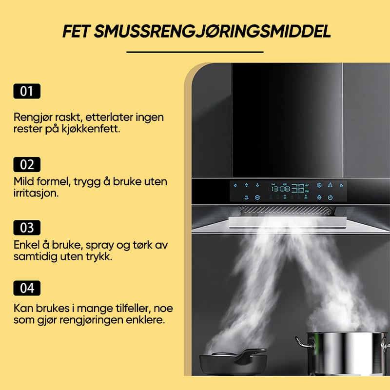Kjøkken Multifunksjons Rengjøringsmiddel