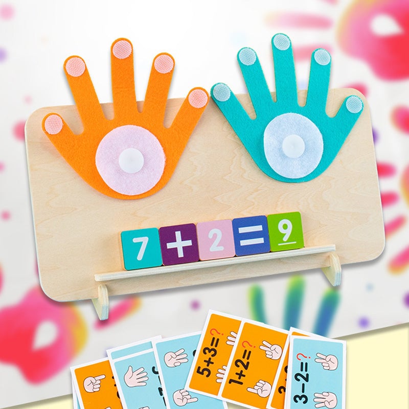Utdanningsmatematikk-manipulerbare nummerblokker