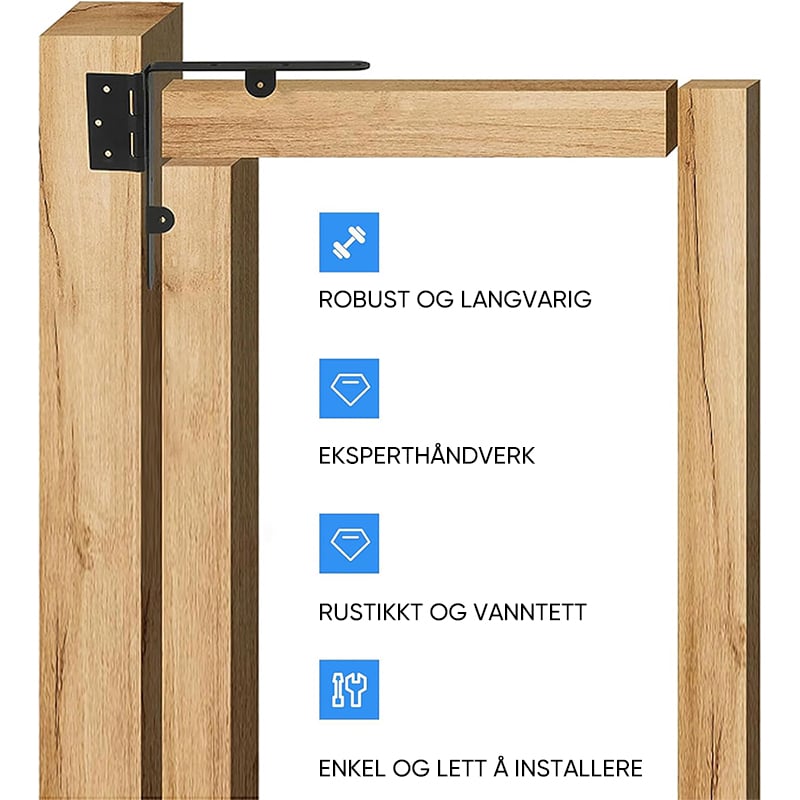 Sakerplus Kraftig Portavstivningsett