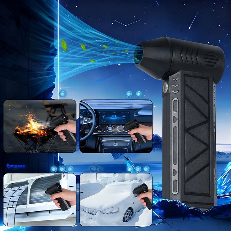 Kraftig Bærbar Turbo Støvrenser