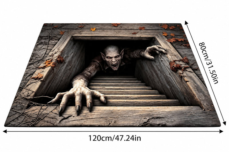 Halloween Skrekk Velkomstmatte