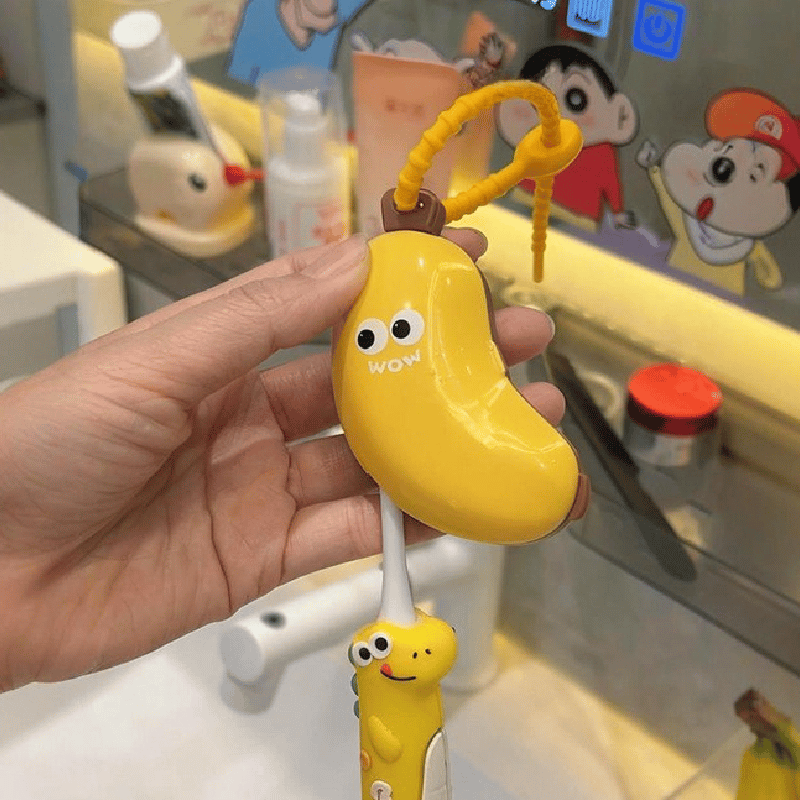 Bærbart Banan Tannbørstehode Beskyttelsesdeksel