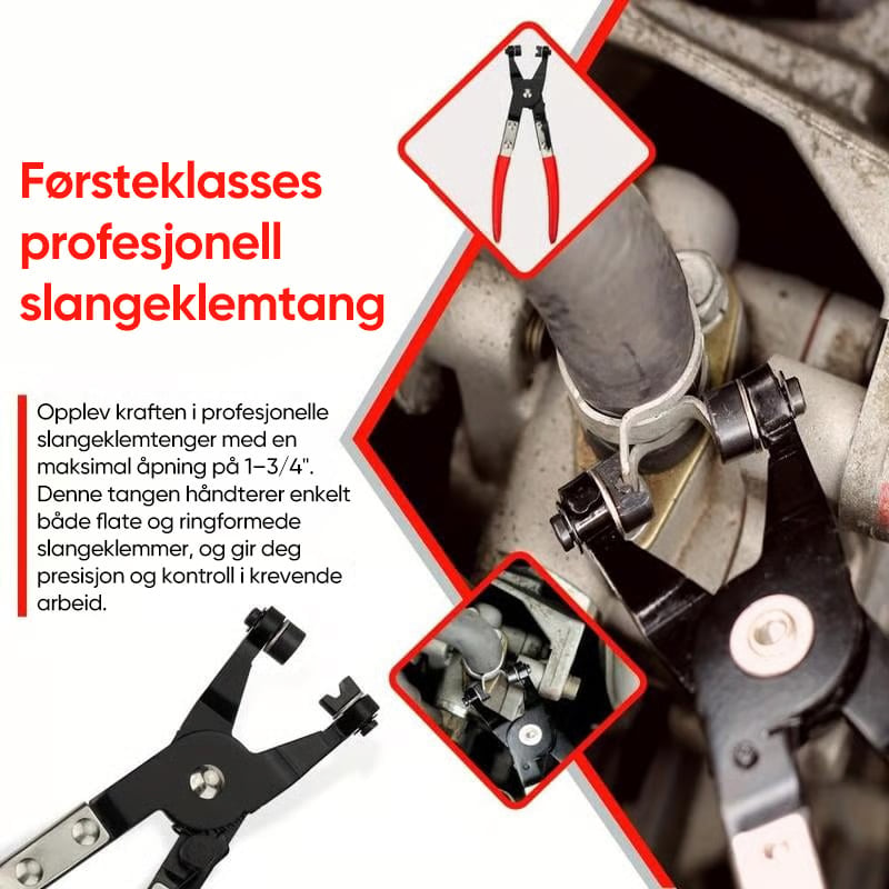 Profesjonelt Slangeklemmesett
