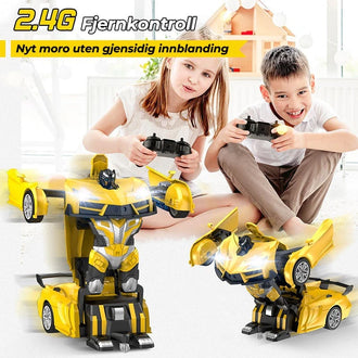 Fjernstyrt Transformerende Robotbil