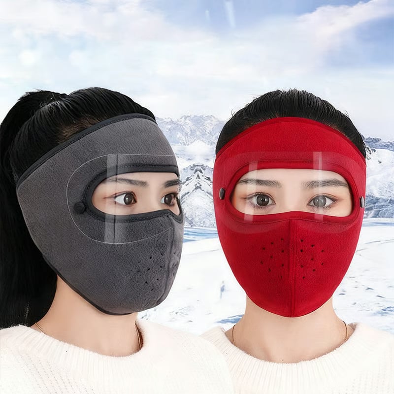 Vinter Vindtett Ansiktsmaske