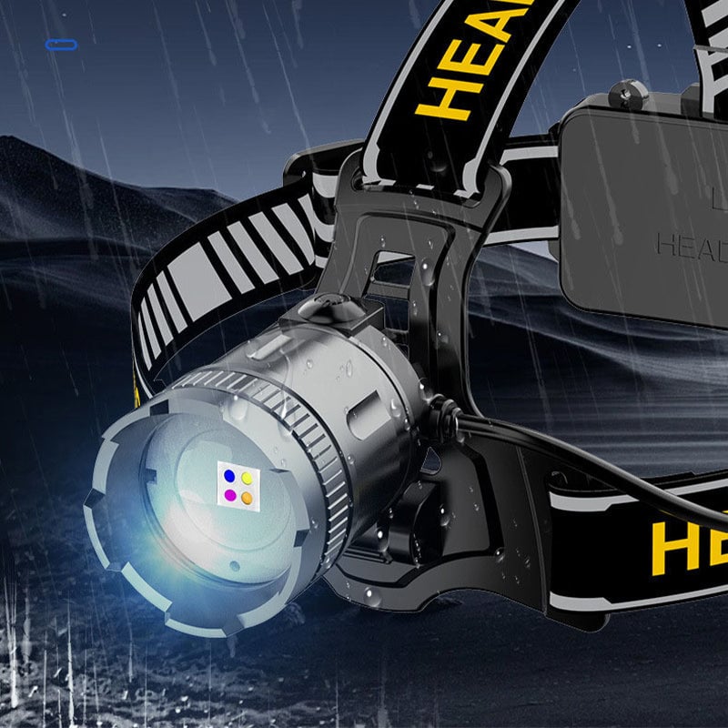 Fire Lyskilder Zoom Natt Fiske Frontlykt