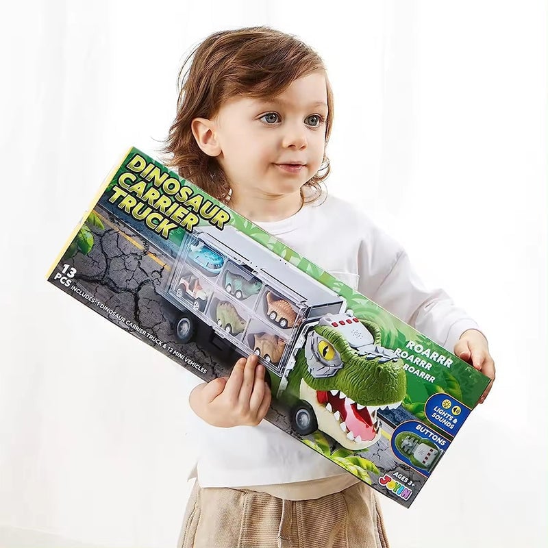 Sakerplus Dinosaur Transport Lastebilsett