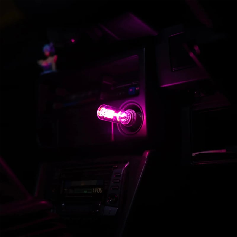 USB Glass Nattlys