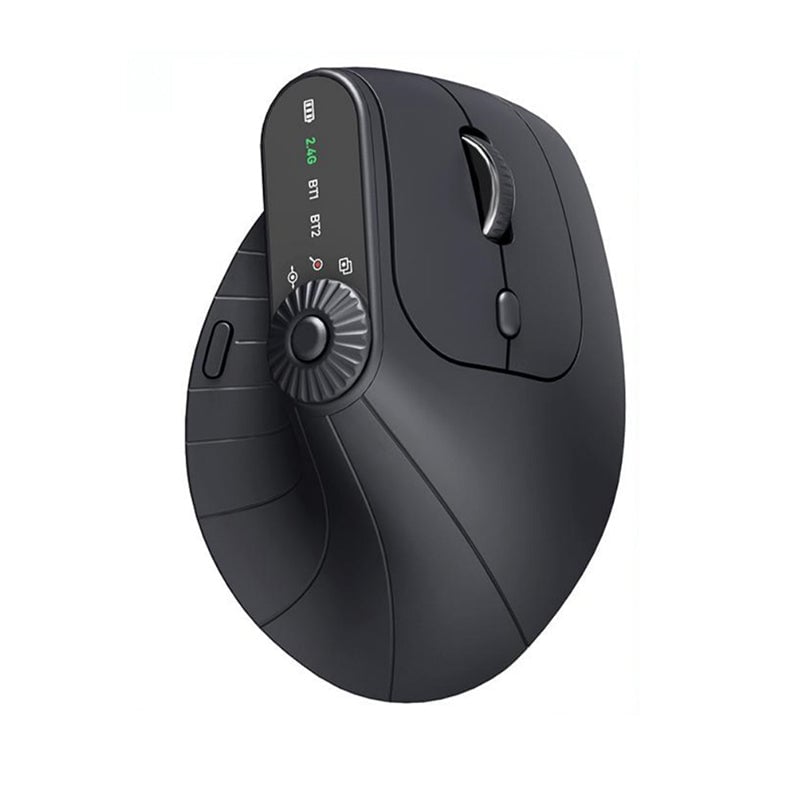 Sakerplus Ergonomisk Trippel-Tilkobling Trådløs Mus