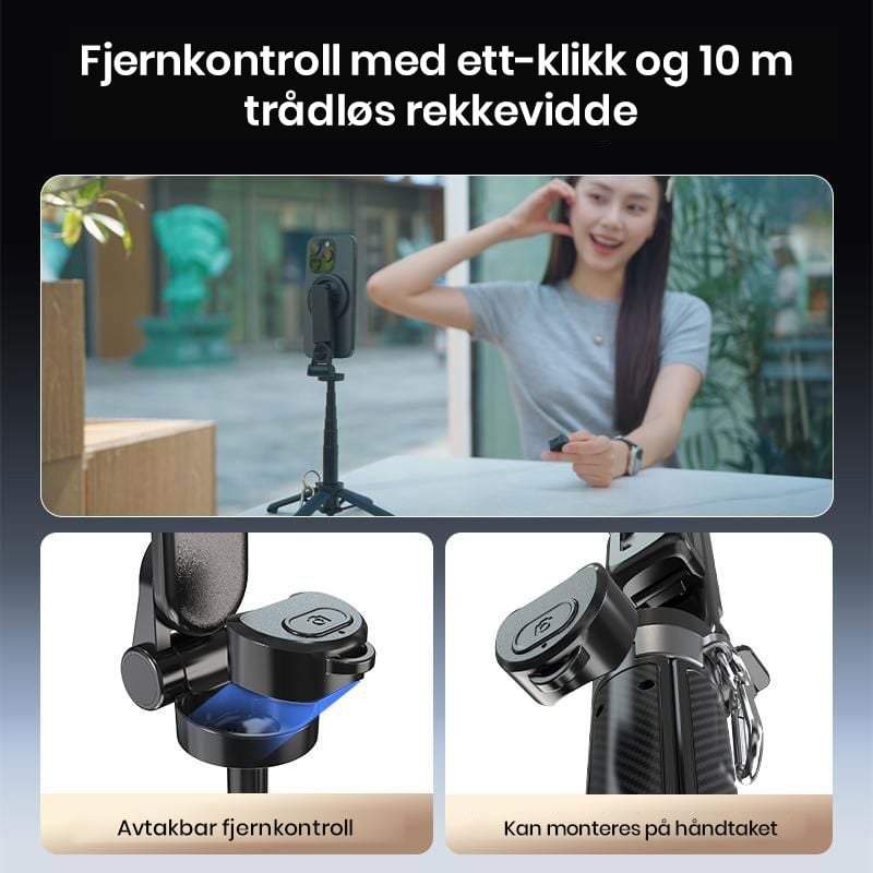 Magnetisk Lomme-Selfiestang