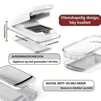 Multifunksjonell Grønnsakskutter