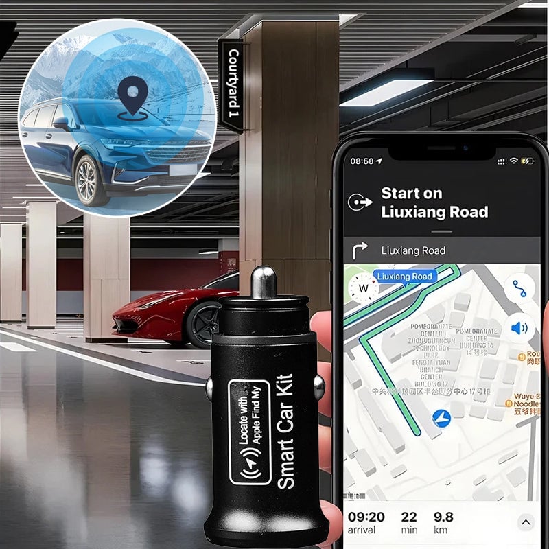 Billader GPS-Posisjonssporer