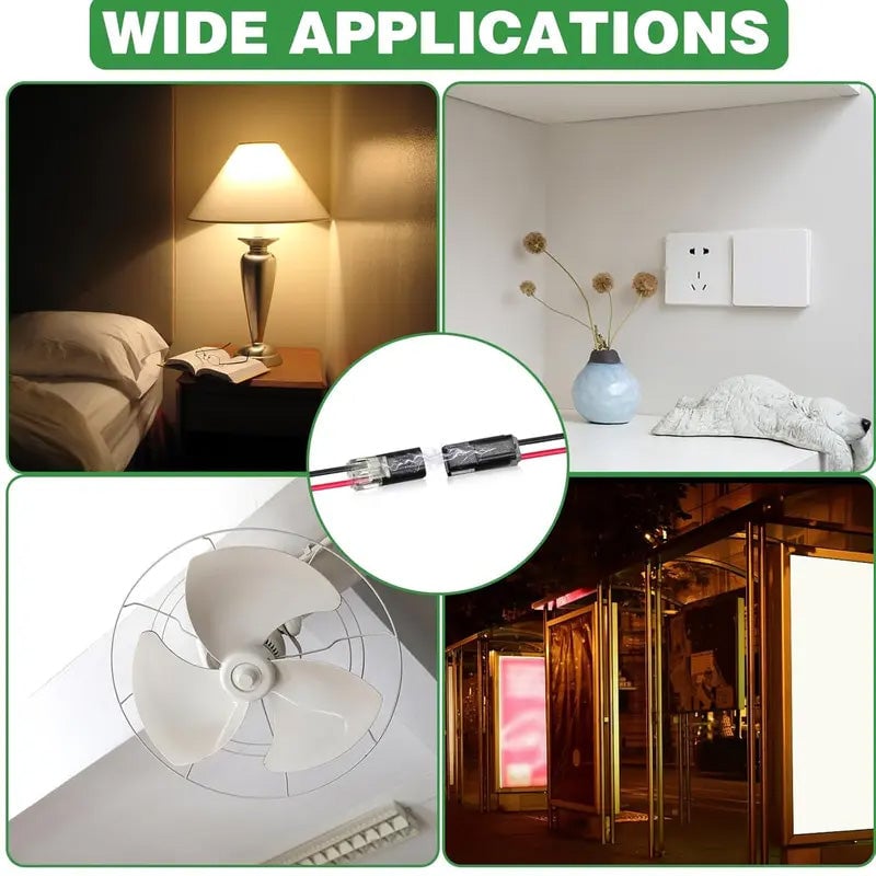 LED-Stripe Kontaktplugg med Låsespenne