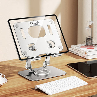 Multifunksjonelt 360° Roterbart Sammenleggbart Skrivebord Telefonstativ