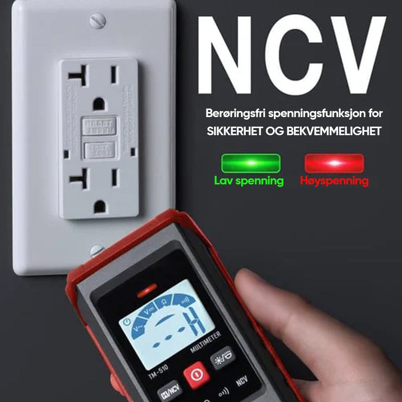 Elektrisk Mål Multimeter