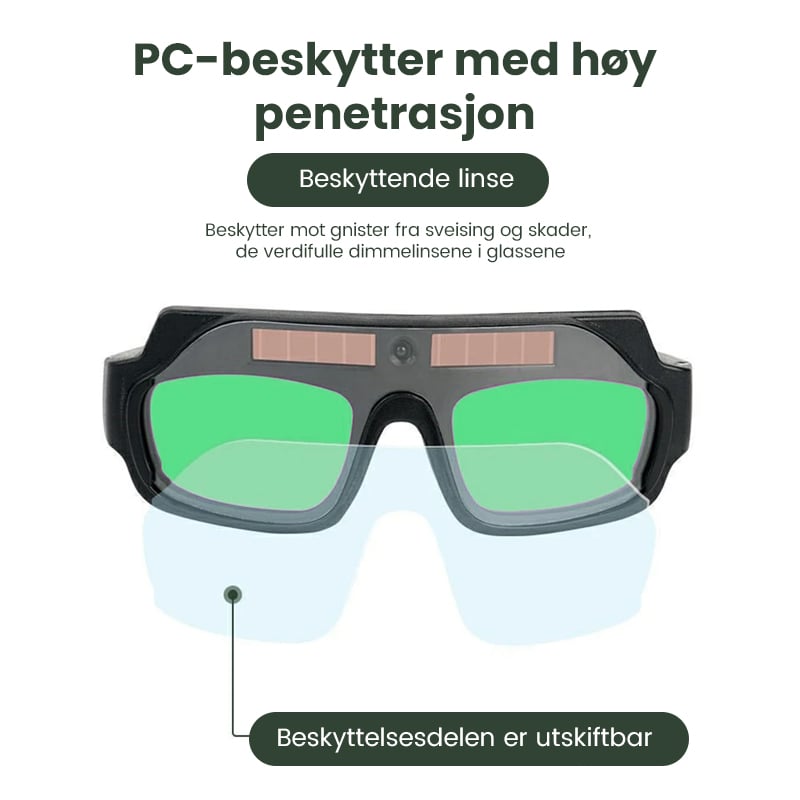 Sveisebriller med Automatisk Mørkering