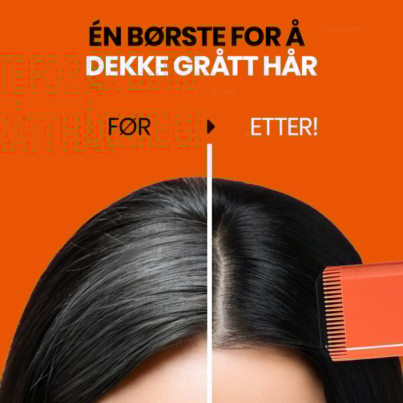 Hårfarge med Kam