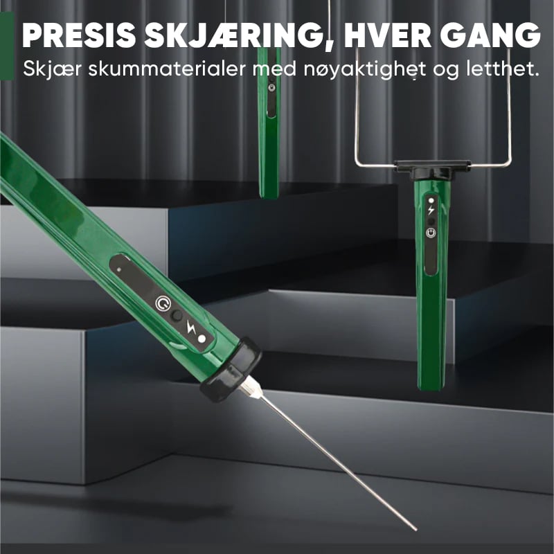 Sakerplus Trådløst 3-i-1 Skumkuttersett