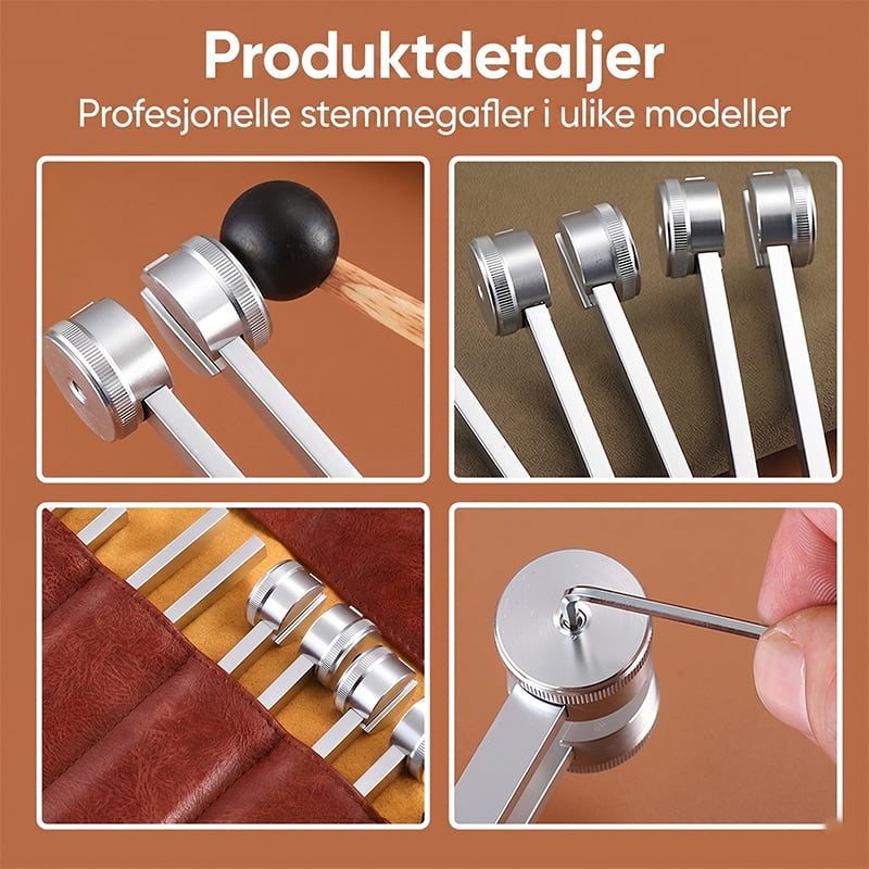 Stemmegaffelsett med Aktivator