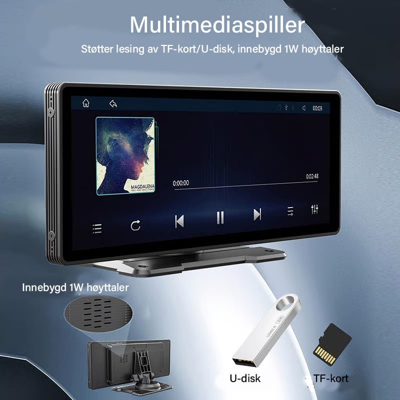 Bilnavigasjon med Stor Skjerm