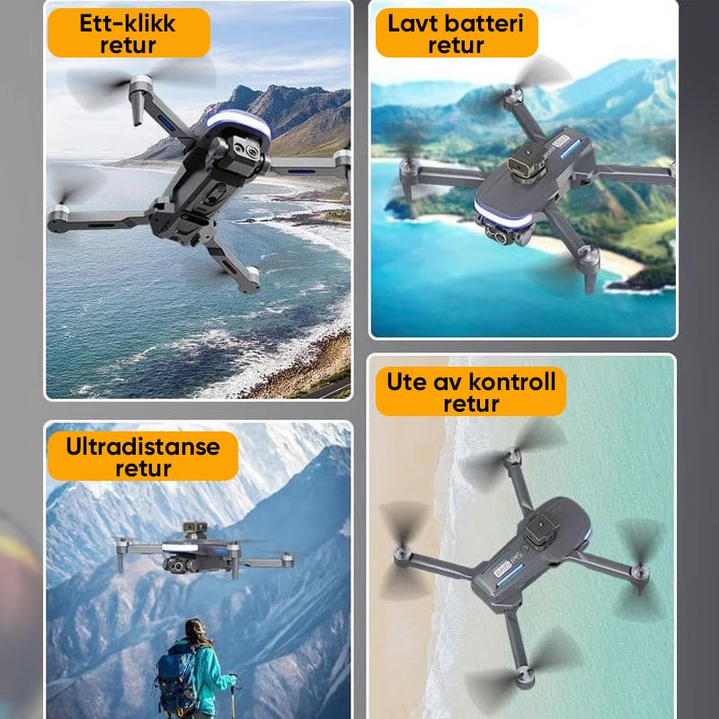 Drone 4K HD Luftfotografering Fly