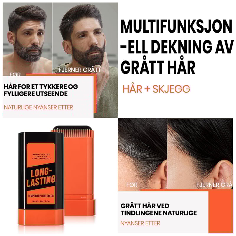 Hårfarge med Kam