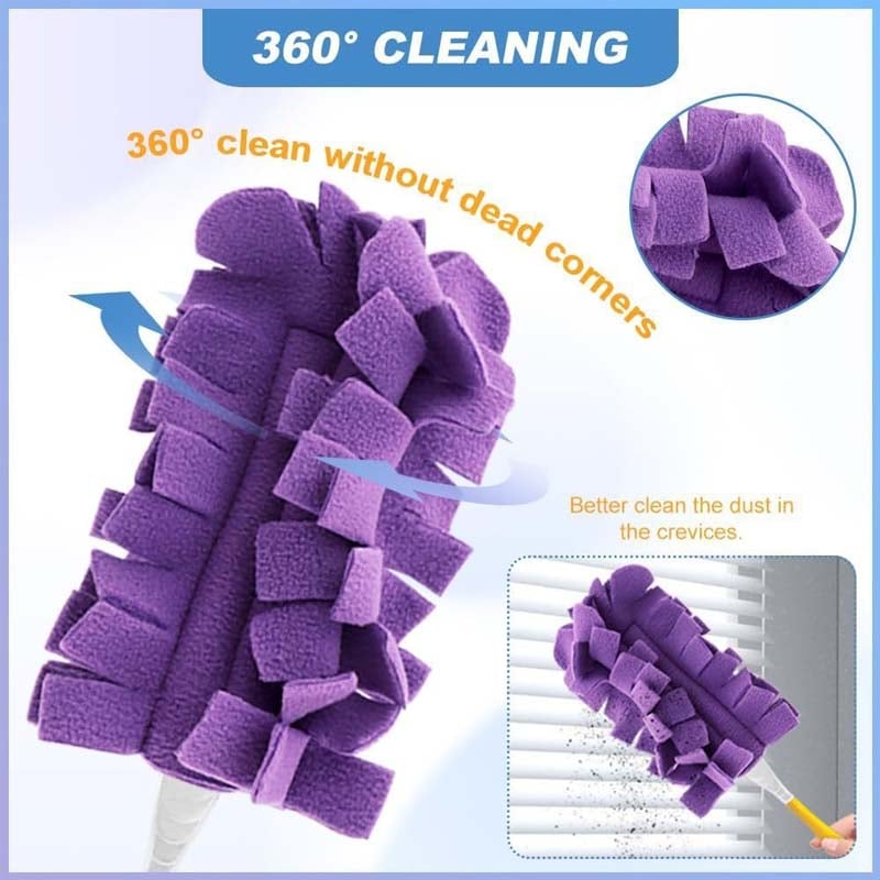 Gjenbrukbar Chenille Mikrofiber Støvkost