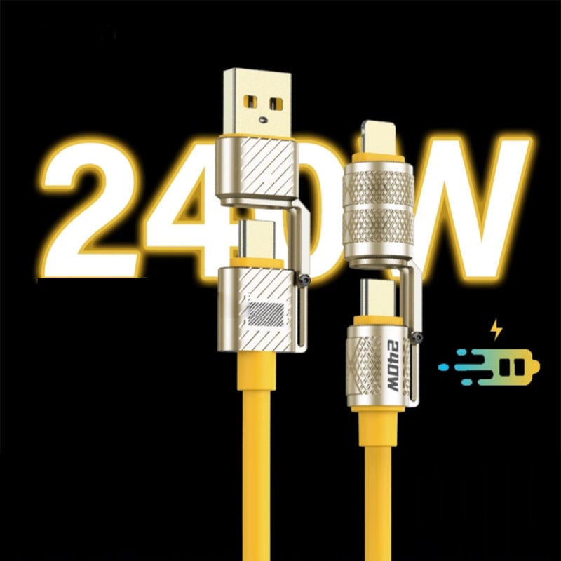 240W 4-i-1 datakabel