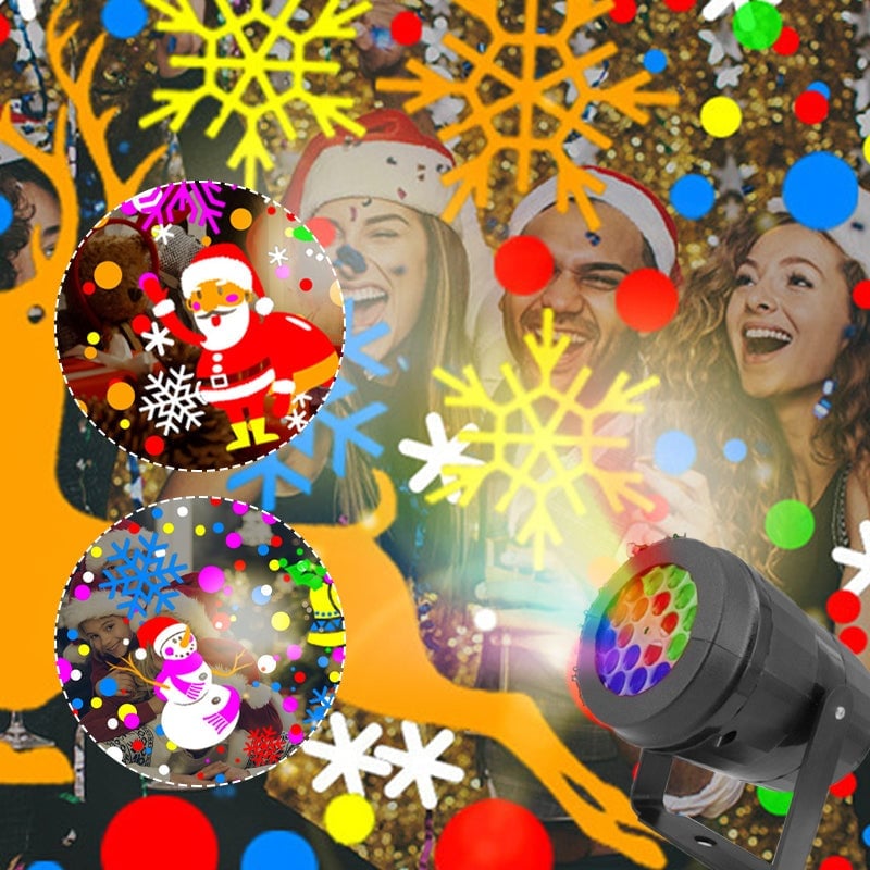 Juleprojeksjons Mønsterlampe