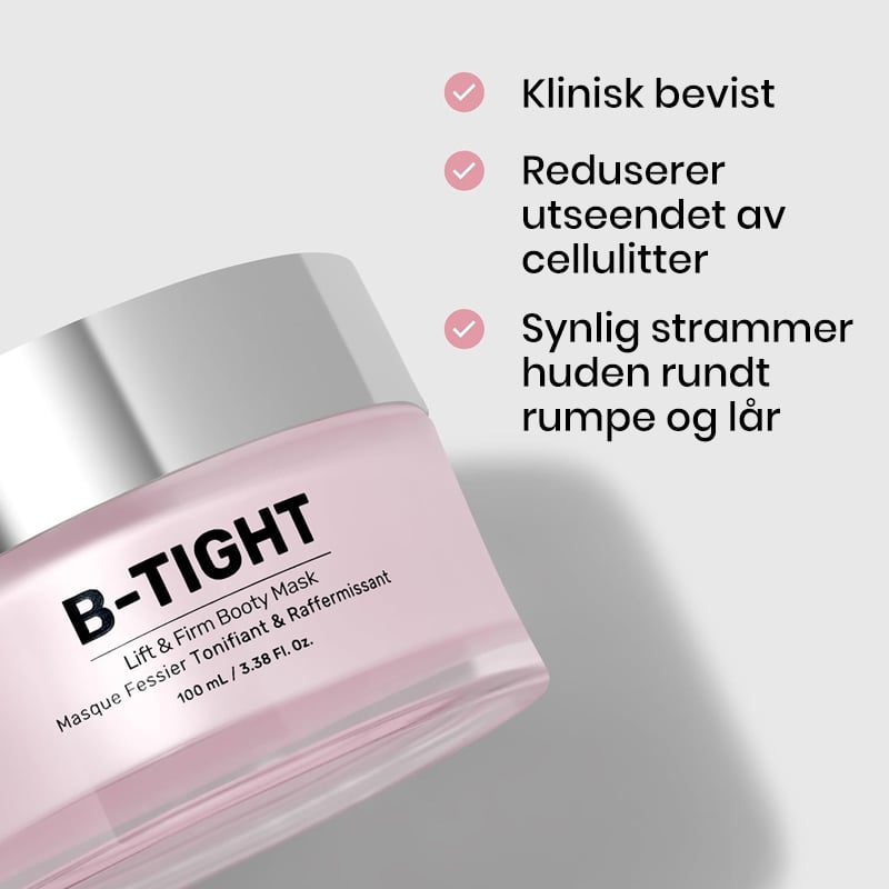 Løftende og oppstrammende rumpekrem