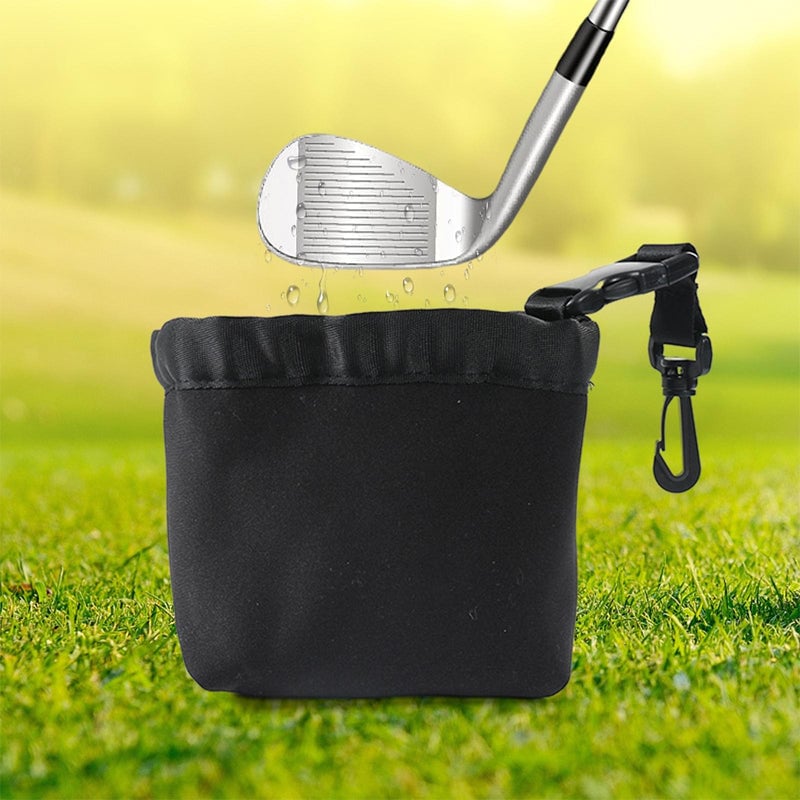 Rengjøringspose for golfkøller og golfballer