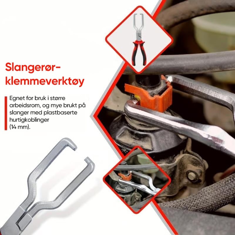 Profesjonelt Slangeklemmesett
