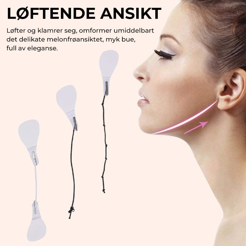 Oppstrammende formende effektiv ansiktsløftningsplaster